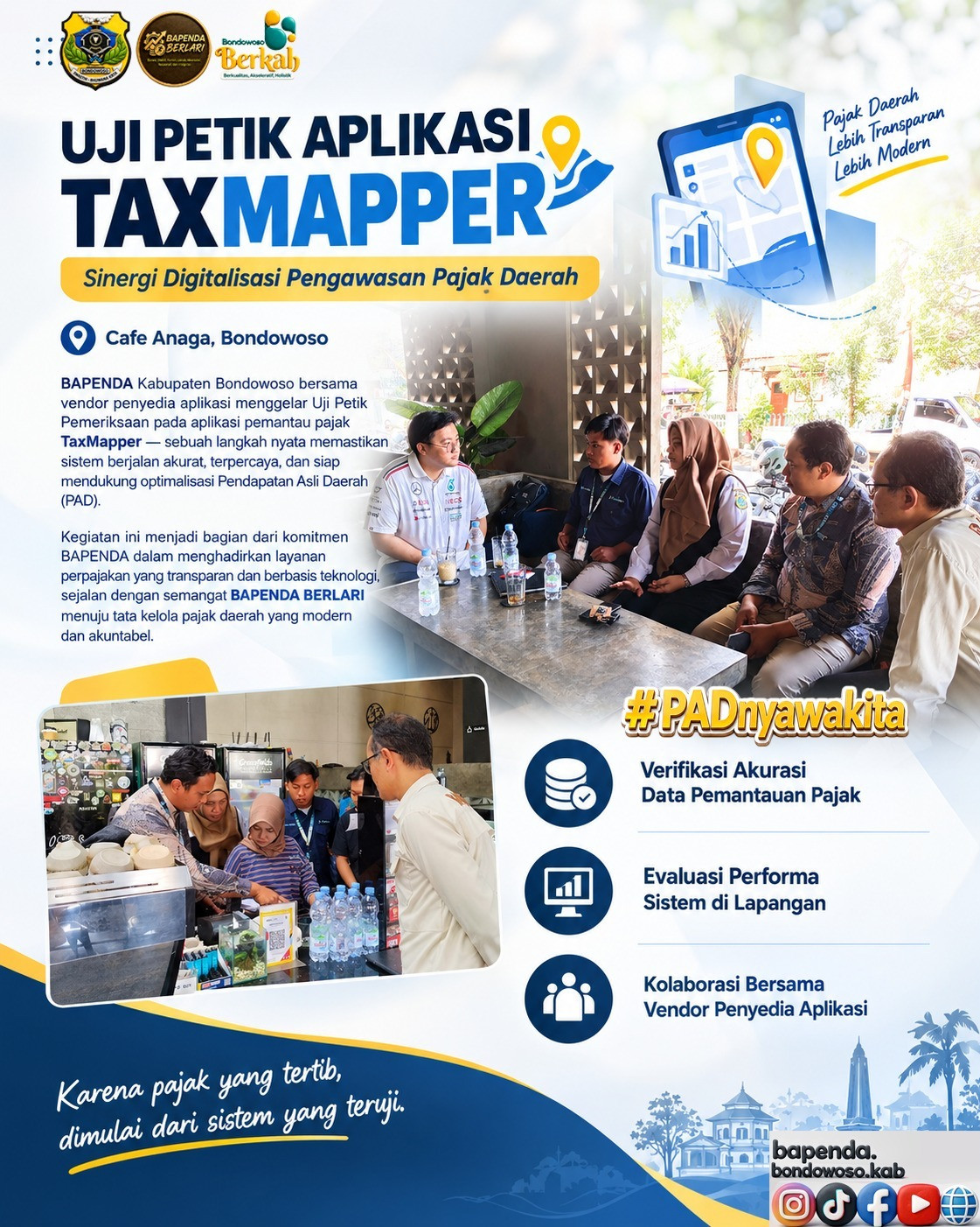 UJI PETIK APLIKASI TAXMAPPER