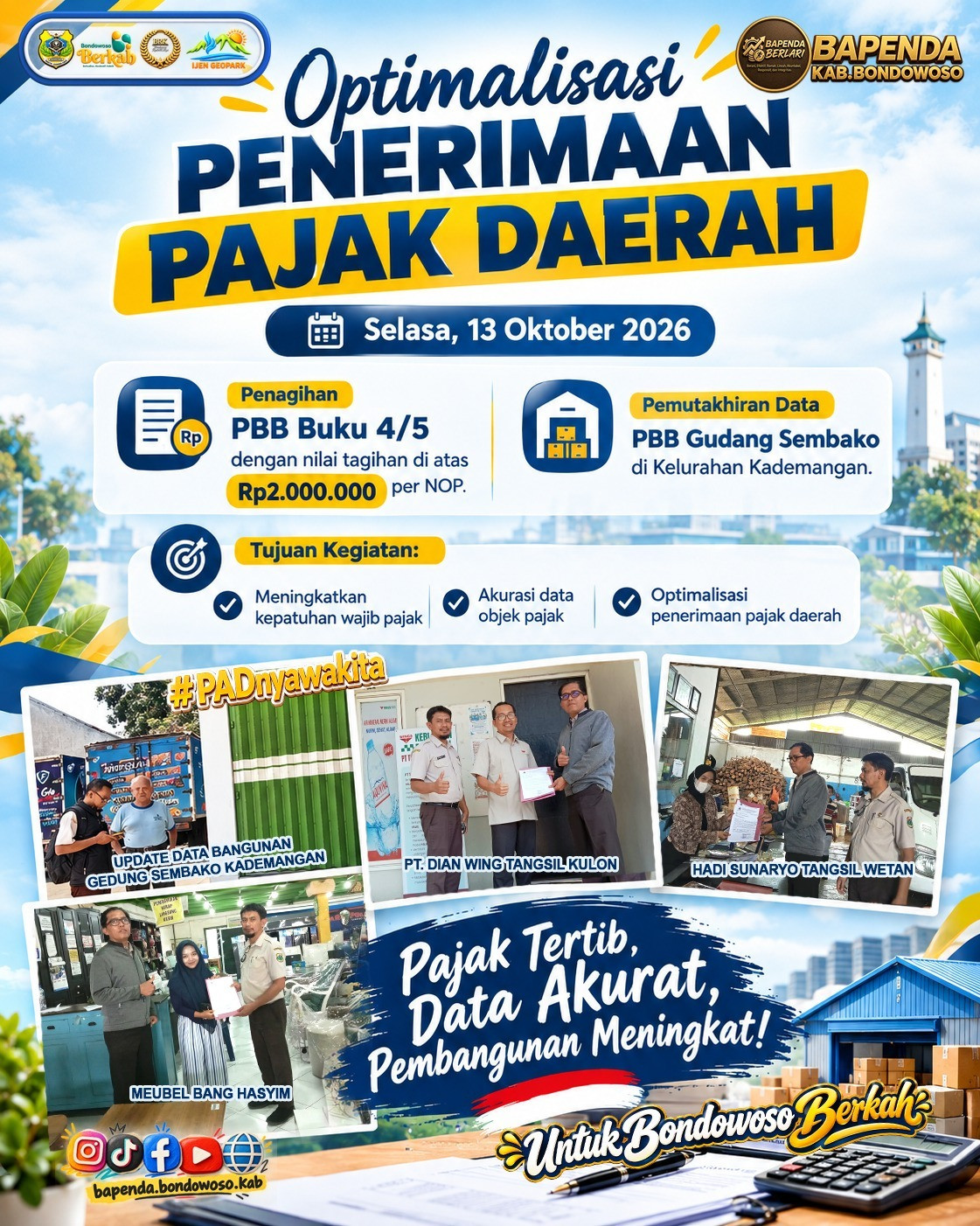 OPTIMALISASI PENERIMAAN PAJAK DAERAH