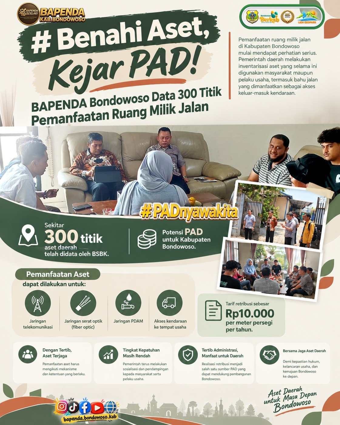 PEMANFAATAN RUANG MILIK JALAN